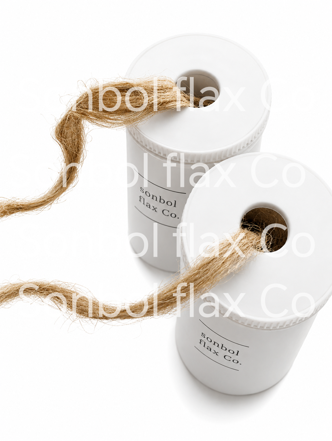 Flax sanitary plumbing plumbing hemp