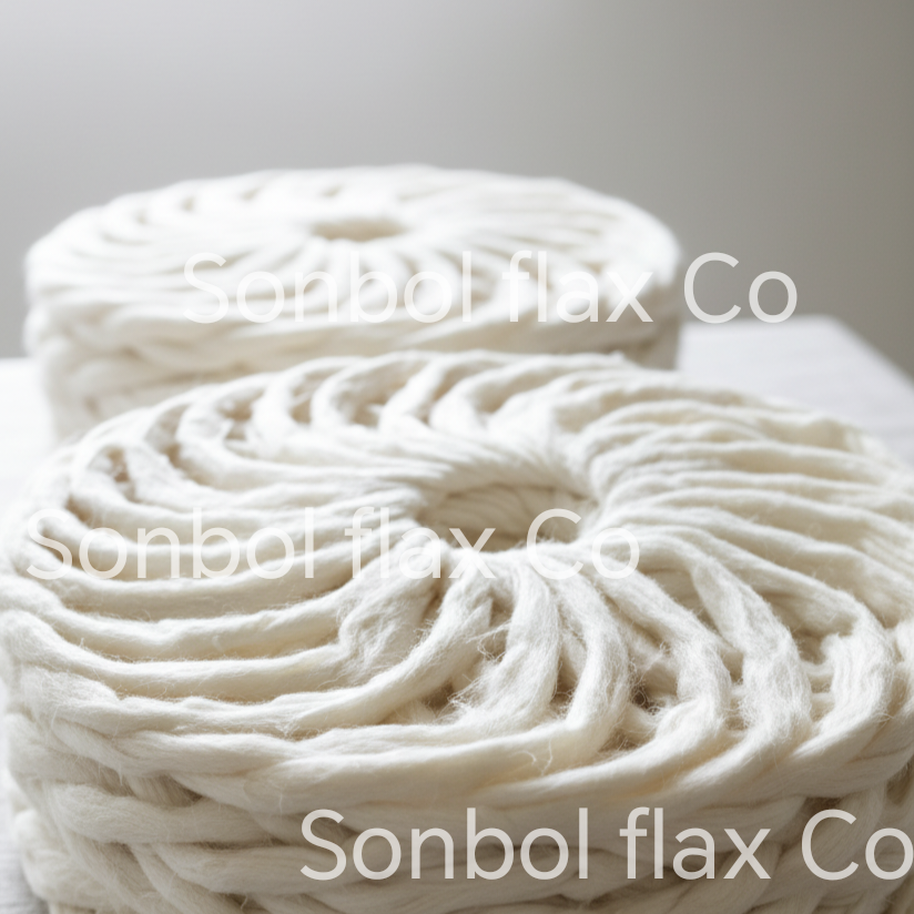 spinning flax flax sliver